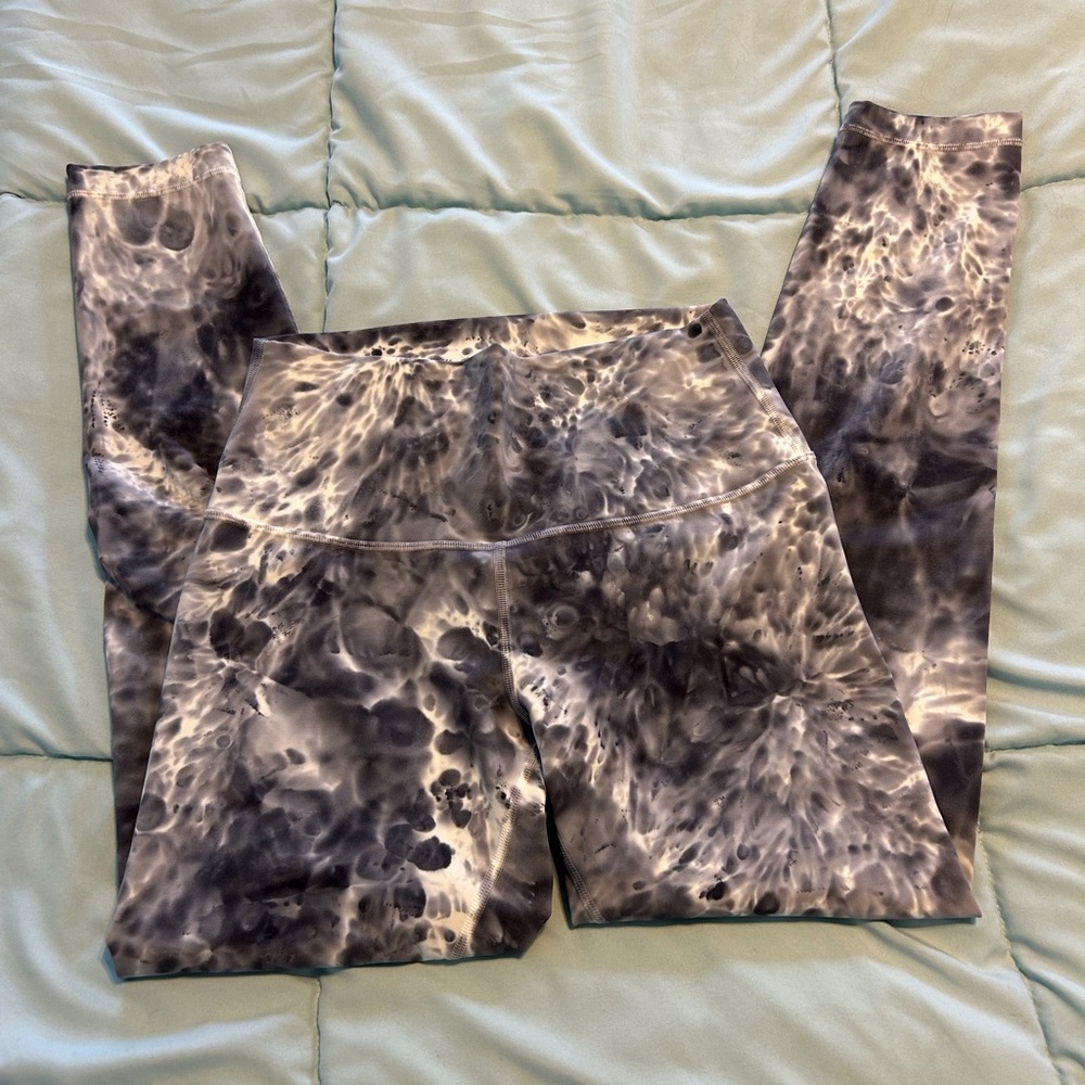 lululemon Wunder Under High-Rise Tight - 25” ( Marble Dye Classic Gray) - Picture 5 of 10